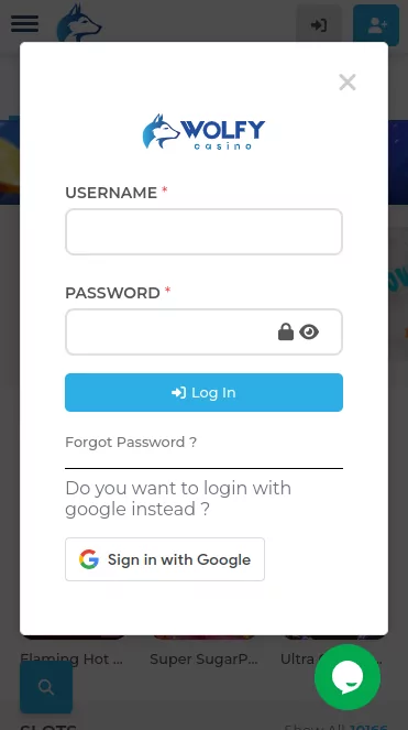 Wolfy Casino pl Wolfy Casino login