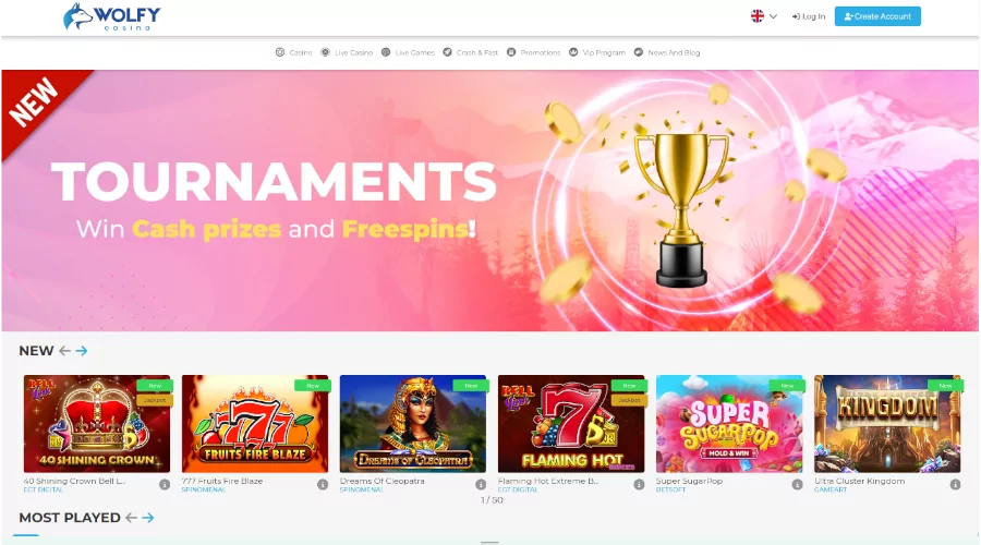 Wolfy Casino review Wolfy Casino no deposit bonus