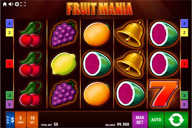 Fruit Mania w polskich kasynach online