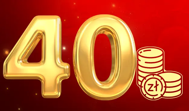 40 PLN minimalny depozyt bonusy powitalne