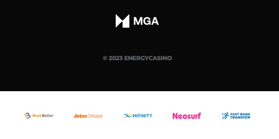 Energy Casino: Sposoby płatności w kasynie