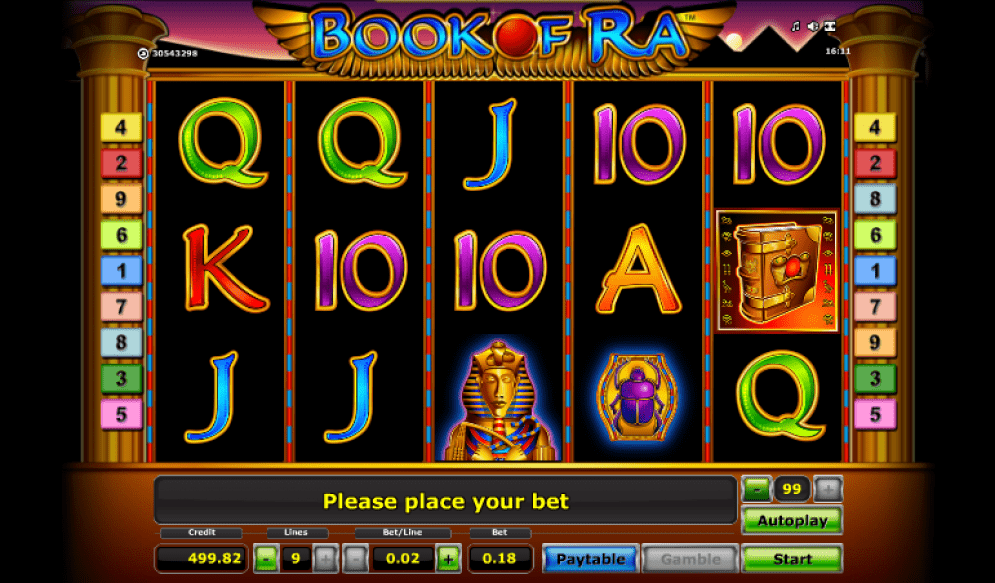 book of ra pl