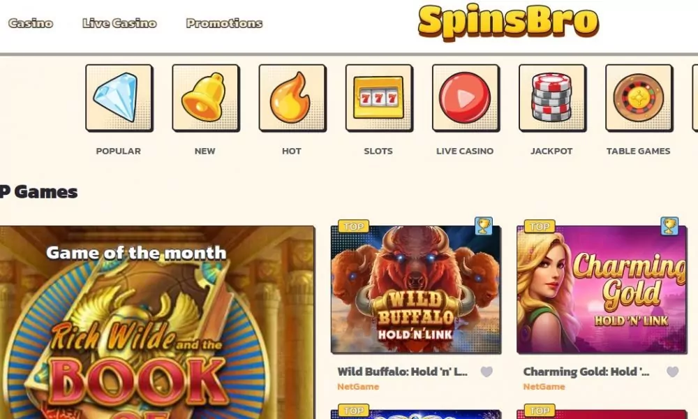 spinsbro no deposit bonus code