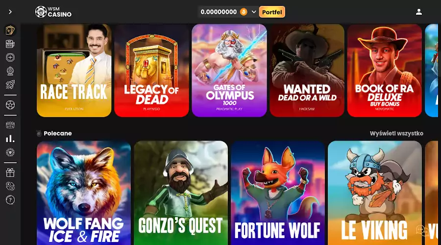 Recenzja kasyna WSM wsm casino review