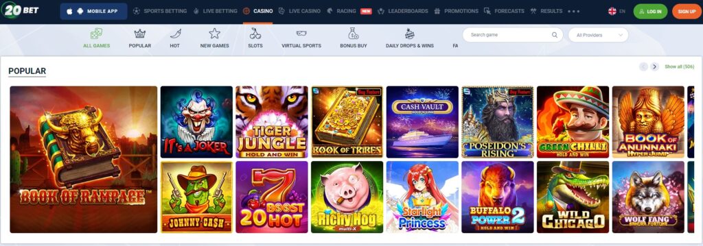 jakie gry za bonus Kasyno 20Bet pomyślnej aktywacji bonusu
