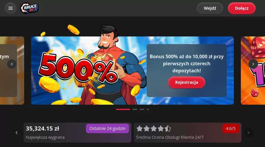 Brucebet bonus bez depozytu brucebet kod promocyjny