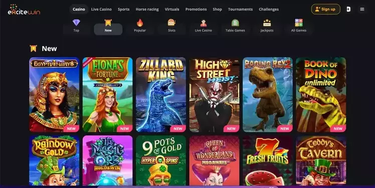excitewin casino no deposit bonus dla Polaków