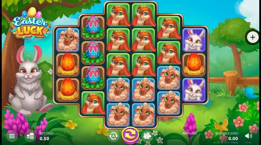 Wielkanocna gra Easter Eggs od Play’n GO – Graj w święta Gra Easter Eggs od Play’n GO, wielkanocny motyw, pisanki.