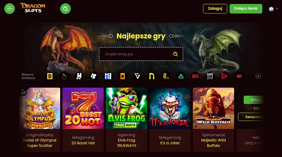 Dragon Slots Casino Dragon Slots Casino recenzja